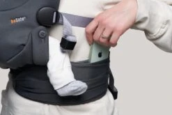 BeSafe Draagzak Newborn Haven -Joolz Verkoop besafe newborn haven anthracite forest zijaanzicht 3