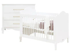 Bopita 2-Delige Babykamer Elena Wit
