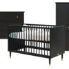 Bopita 3-delige Babykamer Cloë Mat Zwart