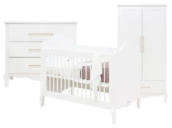Bopita 3-Delige Babykamer Elena Wit