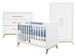 Bopita 3-Delige Babykamer Fenna Wit - Naturel
