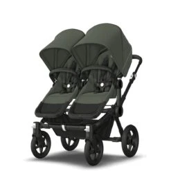 Bugaboo Donkey 5 Duo Black - Forest Green - Forest Green