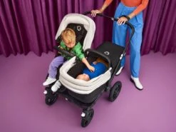 Bugaboo Donkey 5 Duo Black Mix And Match -Joolz Verkoop bugaboo donkey 5 duo black black fresh white lifestyle 3