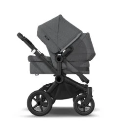 Bugaboo Donkey 5 Duo Black - Grey Melange - Grey Melange -Joolz Verkoop bugaboo donkey 5 duo black grey melange grey melange 2