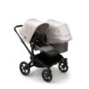 Bugaboo Donkey 5 Duo Black - Grey Melange - Misty White