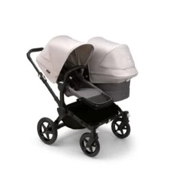 Bugaboo Donkey 5 Duo Black - Grey Melange - Misty White
