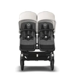 Bugaboo Donkey 5 Duo Black - Grey Melange - Misty White -Joolz Verkoop bugaboo donkey 5 duo black grey melange misty white 8