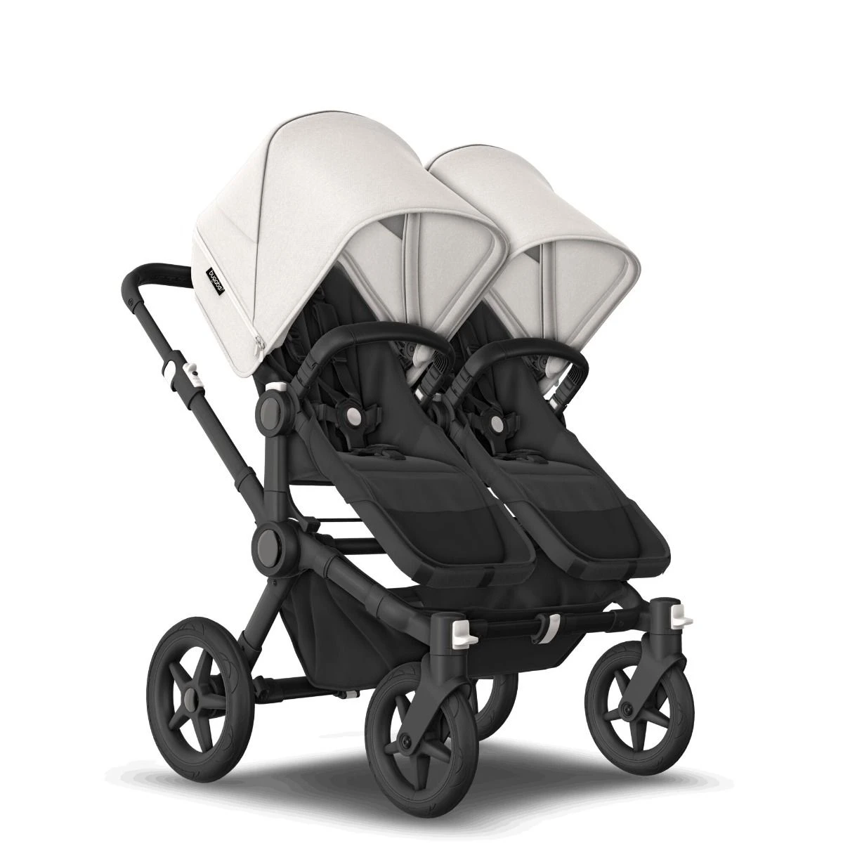 Bugaboo Donkey 5 Duo Black - Midnight Black - Misty White 11 Bugaboo Donkey 5 Duo Black - Midnight Black - Misty White - Afbeelding 9
