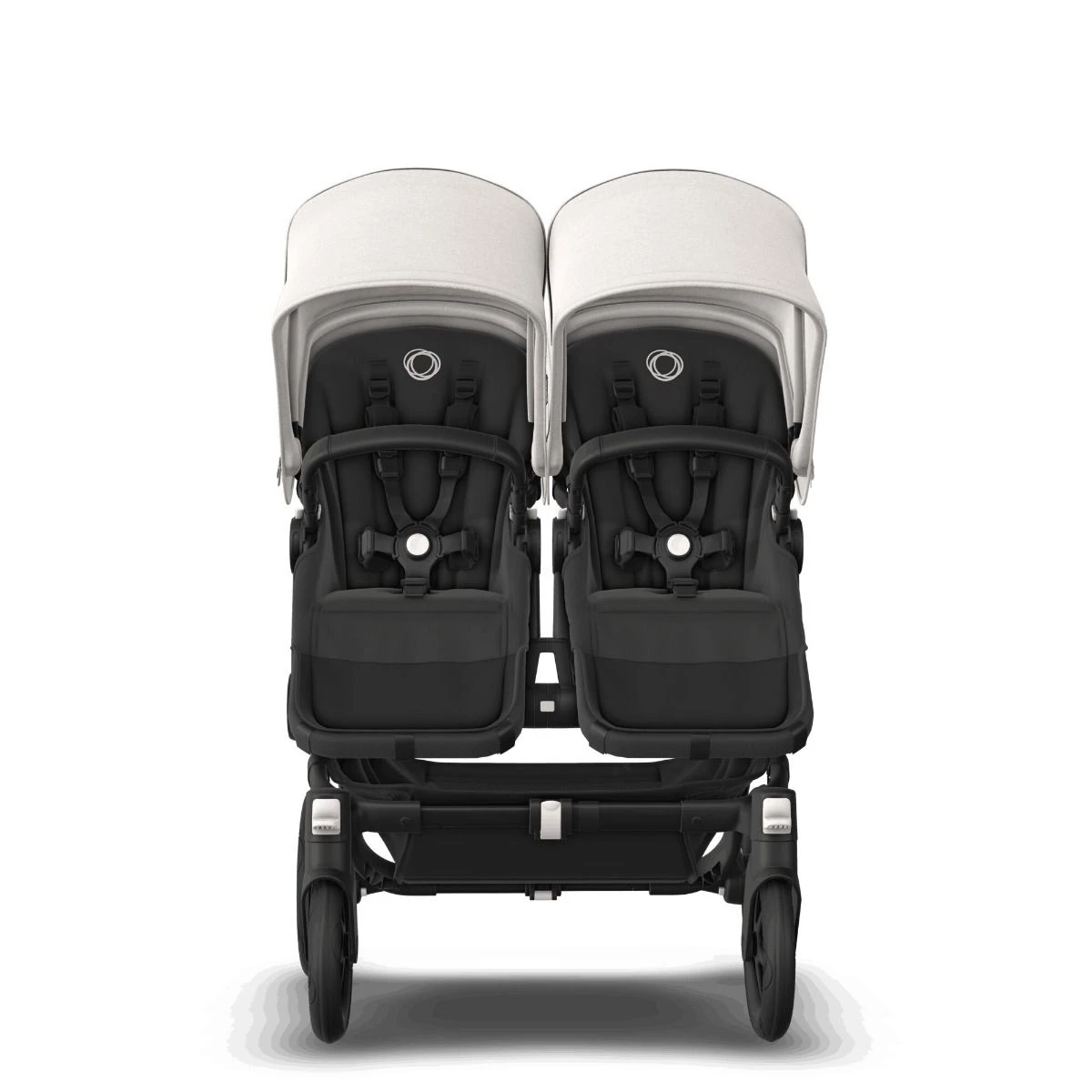Bugaboo Donkey 5 Duo Black - Midnight Black - Misty White 8 Bugaboo Donkey 5 Duo Black - Midnight Black - Misty White - Afbeelding 6