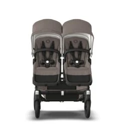 Bugaboo Donkey 5 Duo Black - Mineral Taupe -Joolz Verkoop bugaboo donkey 5 duo black mineral taupe 1