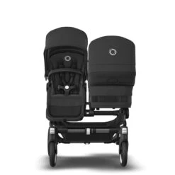 Bugaboo Donkey 5 Duo Essential Bundel - Graphite - Midnight Black -Joolz Verkoop bugaboo donkey 5 duo graphite black midnight black back