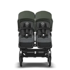 Bugaboo Donkey 5 Duo Graphite - Grey Melange - Forest Green -Joolz Verkoop bugaboo donkey 5 duo graphite grey melange forest green 15