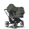 Bugaboo Donkey 5 Duo Graphite - Grey Melange - Forest Green 1 Bugaboo Donkey 5 Duo Graphite - Grey Melange - Forest Green -Joolz Verkoop bugaboo donkey 5 duo graphite grey melange forest green 4