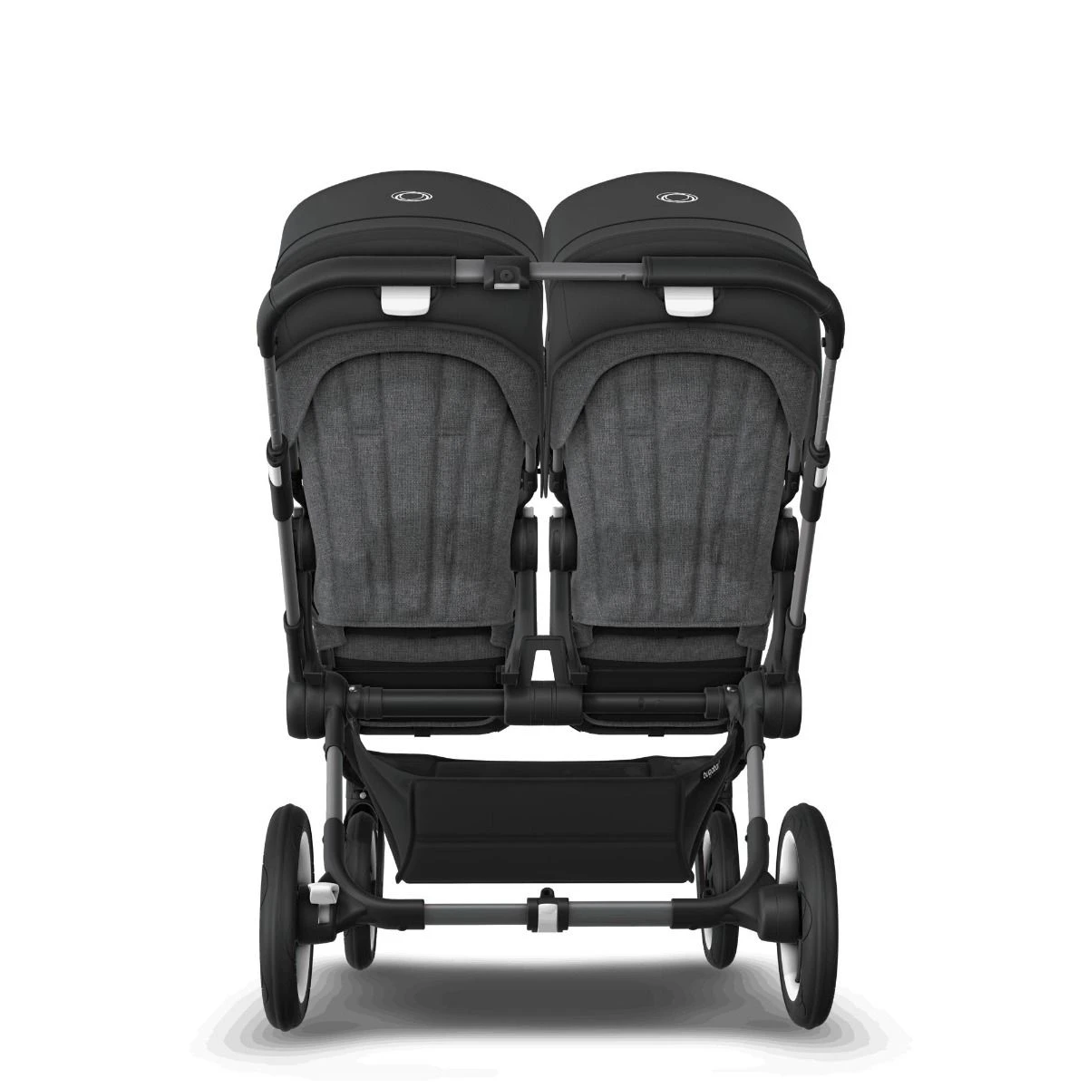 Bugaboo Donkey 5 Duo Graphite - Grey Melange - Midnight Black 13 Bugaboo Donkey 5 Duo Graphite - Grey Melange - Midnight Black - Afbeelding 11