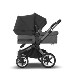 Bugaboo Donkey 5 Duo Graphite - Grey Melange - Midnight Black 16 Bugaboo Donkey 5 Duo Graphite - Grey Melange - Midnight Black -Joolz Verkoop bugaboo donkey 5 duo graphite grey melange midnight black 7