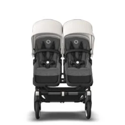 Bugaboo Donkey 5 Duo Graphite - Grey Melange - Misty White 22 Bugaboo Donkey 5 Duo Graphite - Grey Melange - Misty White -Joolz Verkoop bugaboo donkey 5 duo graphite grey melange misty white 11