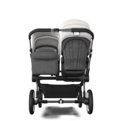 Bugaboo Donkey 5 Duo Graphite - Grey Melange - Misty White 17 Bugaboo Donkey 5 Duo Graphite - Grey Melange - Misty White -Joolz Verkoop bugaboo donkey 5 duo graphite grey melange misty white 4