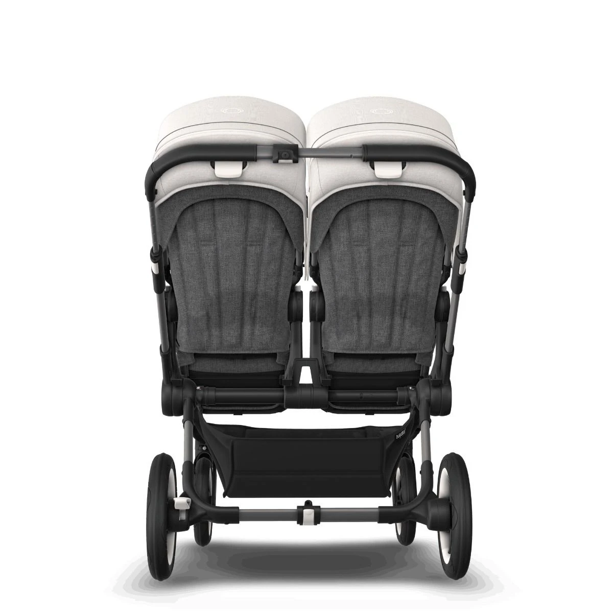 Bugaboo Donkey 5 Duo Graphite - Grey Melange - Misty White 13 Bugaboo Donkey 5 Duo Graphite - Grey Melange - Misty White - Afbeelding 11