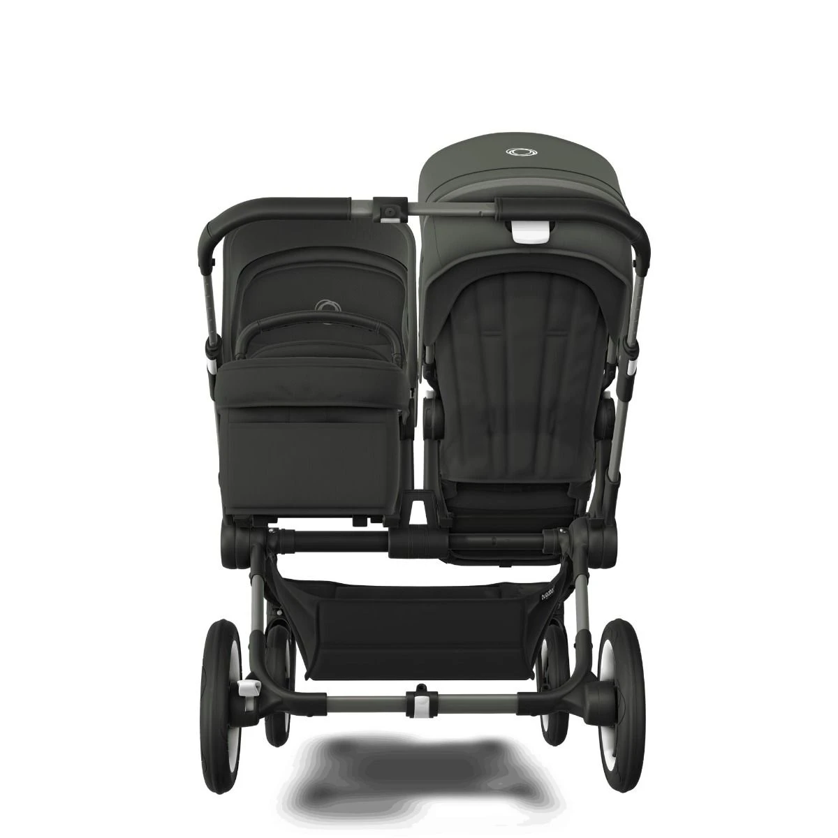 Bugaboo Donkey 5 Duo Graphite - Midnight Black - Forest Green 5 Bugaboo Donkey 5 Duo Graphite - Midnight Black - Forest Green - Afbeelding 3