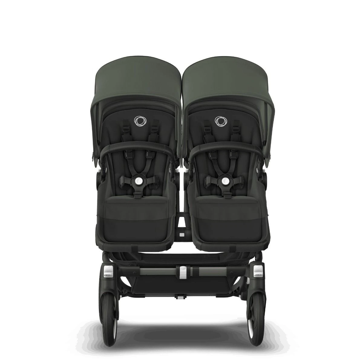 Bugaboo Donkey 5 Duo Graphite - Midnight Black - Forest Green 9 Bugaboo Donkey 5 Duo Graphite - Midnight Black - Forest Green - Afbeelding 7