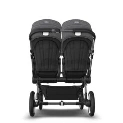 Bugaboo Donkey 5 Duo Graphite - Midnight Black - Grey Melange -Joolz Verkoop bugaboo donkey 5 duo graphite midnight black grey melange 10