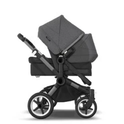Bugaboo Donkey 5 Duo Graphite - Midnight Black - Grey Melange -Joolz Verkoop bugaboo donkey 5 duo graphite midnight black grey melange 6