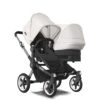 Bugaboo Donkey 5 Duo Graphite - Midnight Black - Misty White