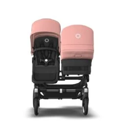 Bugaboo Donkey 5 Duo Graphite - Midnight Black - Morning Pink -Joolz Verkoop bugaboo donkey 5 duo graphite midnight black morning pink 4