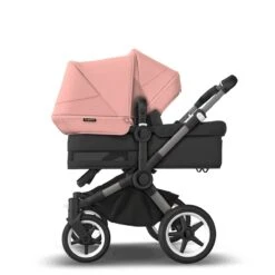 Bugaboo Donkey 5 Duo Graphite - Midnight Black - Morning Pink -Joolz Verkoop bugaboo donkey 5 duo graphite midnight black morning pink 7