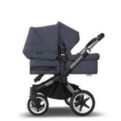 Bugaboo Donkey 5 Duo Essential Bundel - Graphite - Stormy Blue -Joolz Verkoop bugaboo donkey 5 duo graphite stormy blue stormy blue 1 2