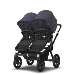 Bugaboo Donkey 5 Duo Black - Midnight Black - Stormy Blue 16 Bugaboo Donkey 5 Duo Black - Midnight Black - Stormy Blue -Joolz Verkoop bugaboo donkey 5 duo midnight black stormy blue 6