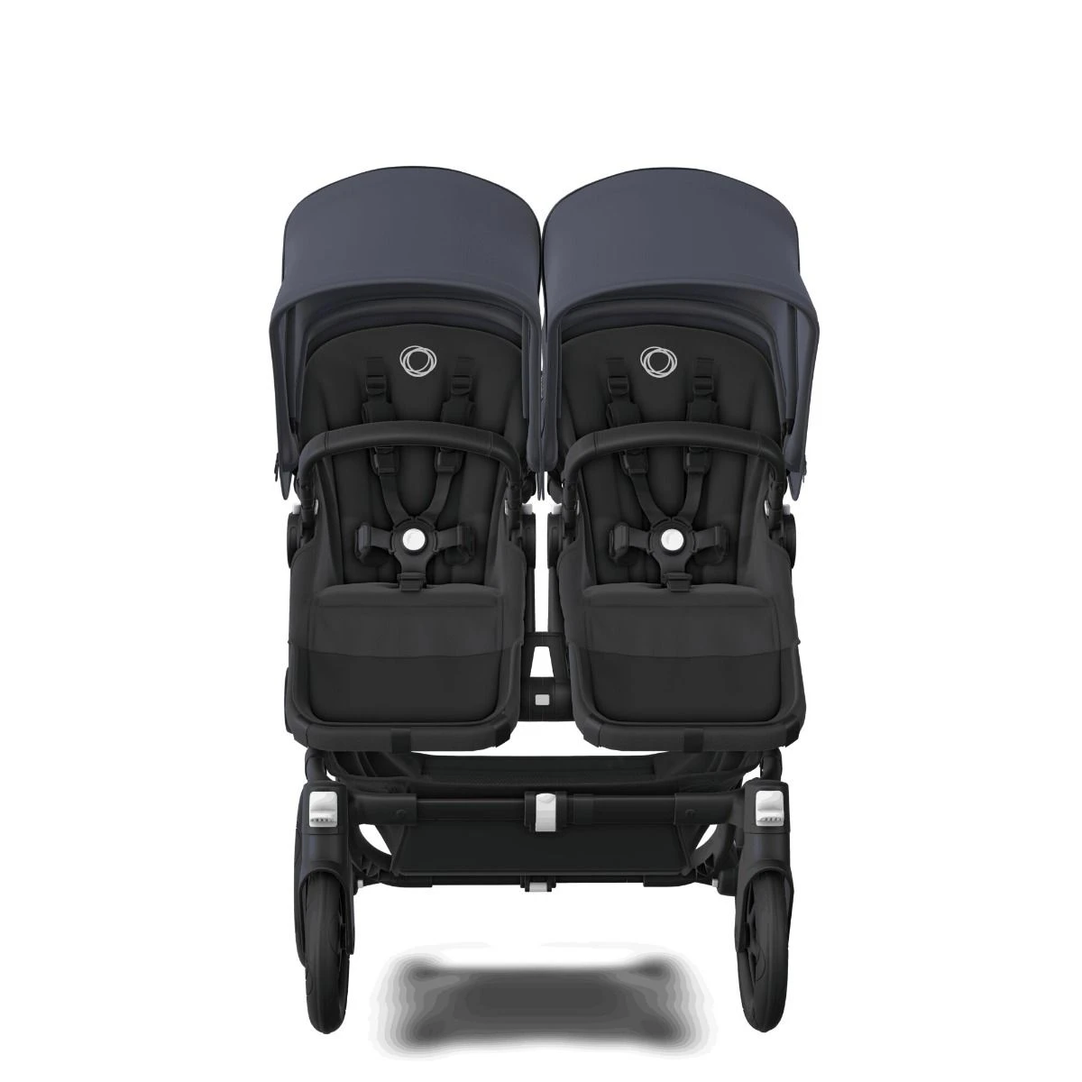 Bugaboo Donkey 5 Duo Black - Midnight Black - Stormy Blue 9 Bugaboo Donkey 5 Duo Black - Midnight Black - Stormy Blue - Afbeelding 7