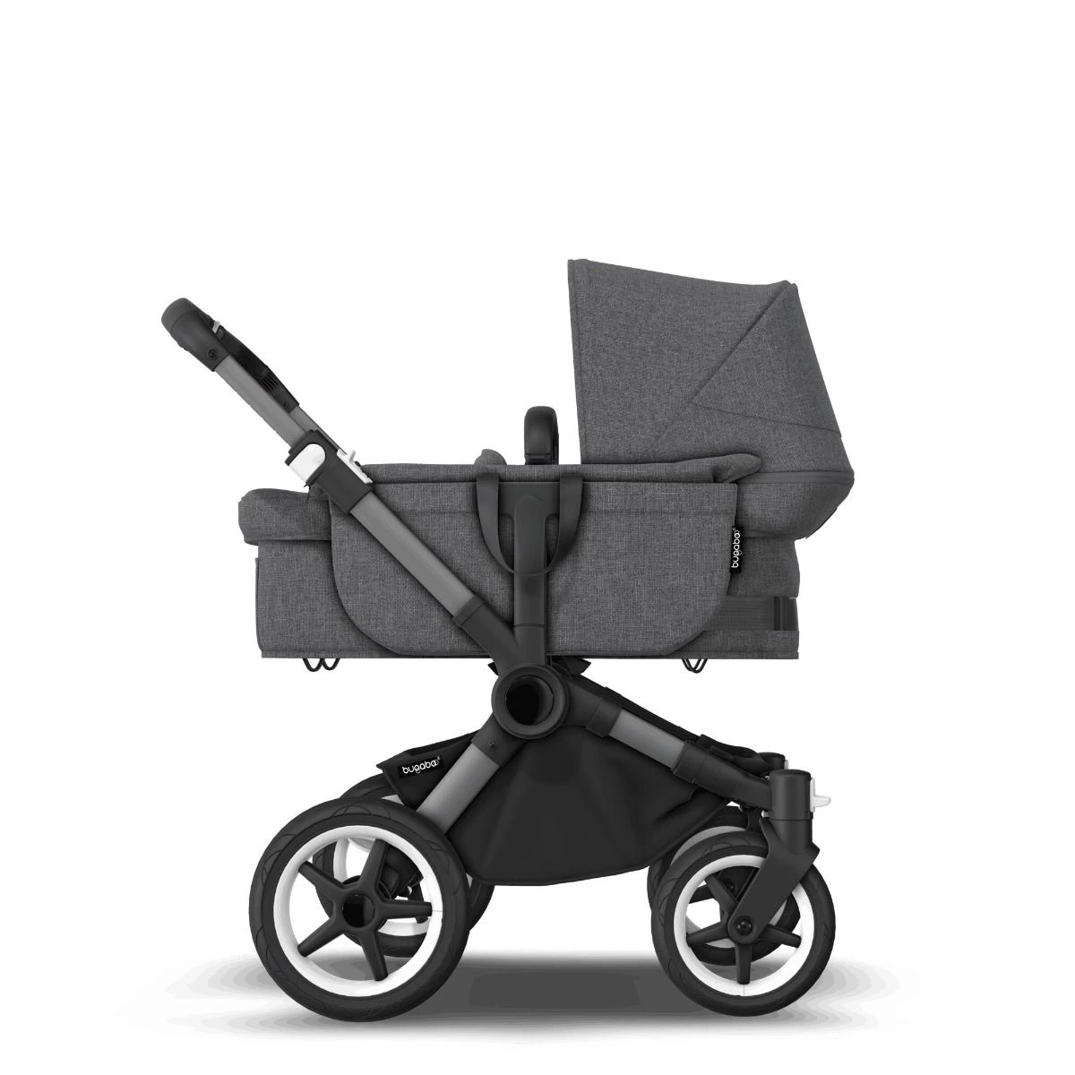 Bugaboo Donkey 5 Graphite - Grey Melange - Grey Melange 6 Bugaboo Donkey 5 Graphite - Grey Melange - Grey Melange - Afbeelding 4