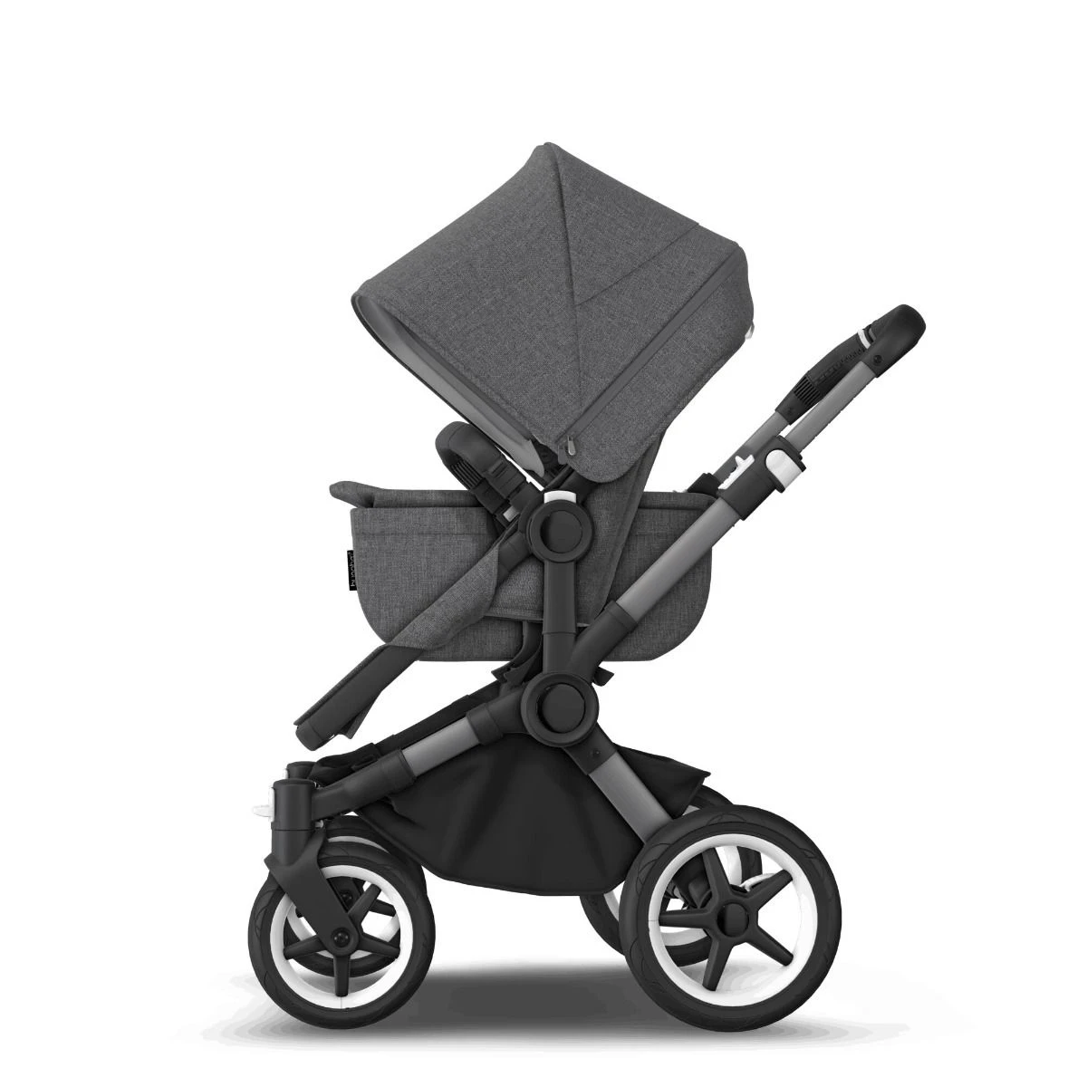 Bugaboo Donkey 5 Graphite - Grey Melange - Grey Melange 8 Bugaboo Donkey 5 Graphite - Grey Melange - Grey Melange - Afbeelding 6