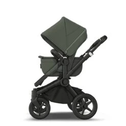 Bugaboo Donkey 5 Black - Forest Green - Forest Green -Joolz Verkoop bugaboo donkey 5 specials mono forest green complete 4 1