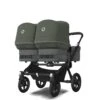 Bugaboo Donkey 5 Twin Black - Grey Melange -Forest Green -Joolz Verkoop bugaboo donkey 5 twin black grey melange forest green
