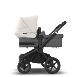 Bugaboo Donkey 5 Twin Black - Grey Melange -Misty White -Joolz Verkoop bugaboo donkey 5 twin black grey melange misty white 2