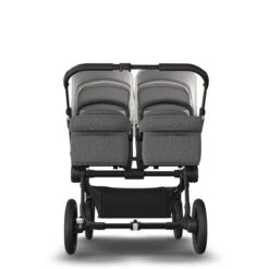 Bugaboo Donkey 5 Twin Black - Grey Melange -Misty White -Joolz Verkoop bugaboo donkey 5 twin black grey melange misty white 6