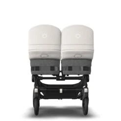 Bugaboo Donkey 5 Twin Black - Grey Melange -Misty White -Joolz Verkoop bugaboo donkey 5 twin black grey melange misty white 7
