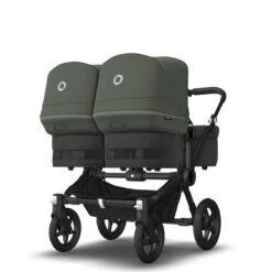 Bugaboo Donkey 5 Twin Black - Midnight Black - Forest Green 15 Bugaboo Donkey 5 Twin Black - Midnight Black - Forest Green -Joolz Verkoop bugaboo donkey 5 twin black midnight black forest green