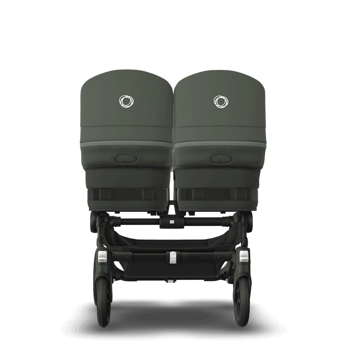Bugaboo Donkey 5 Twin Black - Midnight Black - Forest Green 3 Bugaboo Donkey 5 Twin Black - Midnight Black - Forest Green