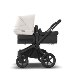 Bugaboo Donkey 5 Twin Black - Midnight Black - Misty White -Joolz Verkoop bugaboo donkey 5 twin black midnight black fresh white 1