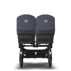 Bugaboo Donkey 5 Twin Black - Midnight Black - Stormy Blue -Joolz Verkoop bugaboo donkey 5 twin black midnight black stormy blue 9