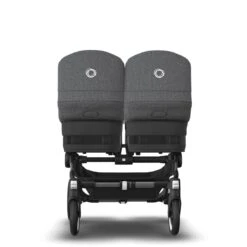 Bugaboo Donkey 5 Twin Graphite - Midnight Black - Grey Melange -Joolz Verkoop bugaboo donkey 5 twin graphite black grey melange 4
