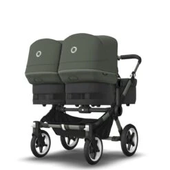 Bugaboo Donkey 5 Twin Graphite - Midnight Black - Forest Green -Joolz Verkoop bugaboo donkey 5 twin graphite midnight black forest green