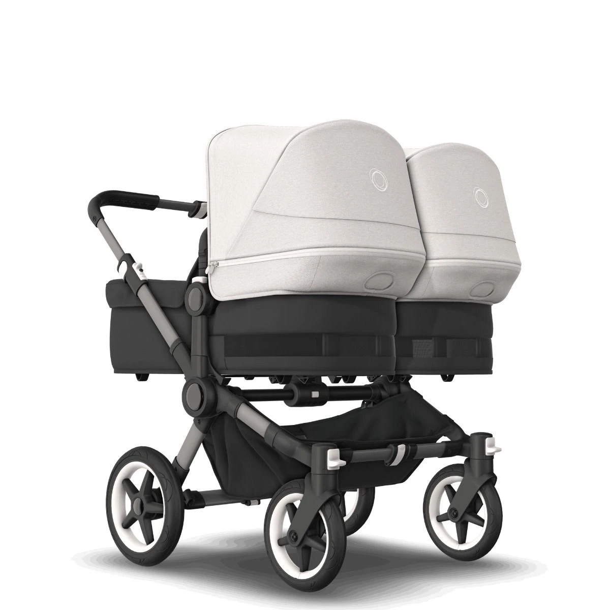Bugaboo Donkey 5 Twin Graphite - Midnight Black - Misty White 3 Bugaboo Donkey 5 Twin Graphite - Midnight Black - Misty White