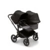 Bugaboo Donkey 5 Duo Black - Grey Melange - Midnight Black -Joolz Verkoop bugaboo donkey duo black grey melange midnight black
