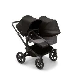 Bugaboo Donkey 5 Duo Black - Grey Melange - Midnight Black