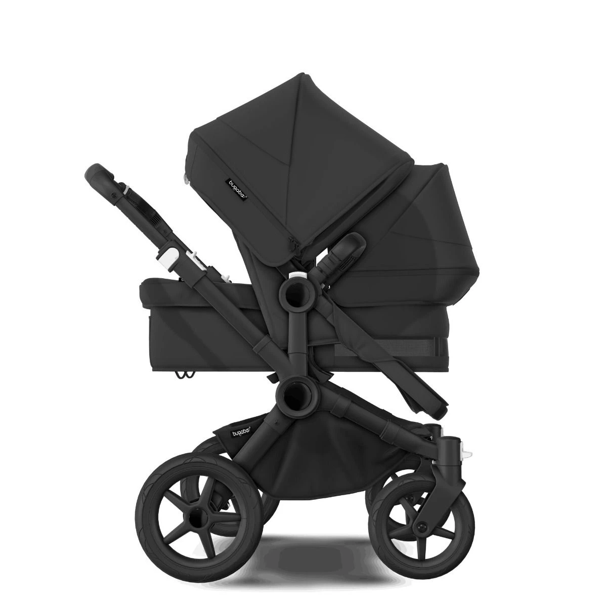 Bugaboo Donkey 5 Duo Essential Bundel - Black - Midnight Black 8 Bugaboo Donkey 5 Duo Essential Bundel - Black - Midnight Black - Afbeelding 6