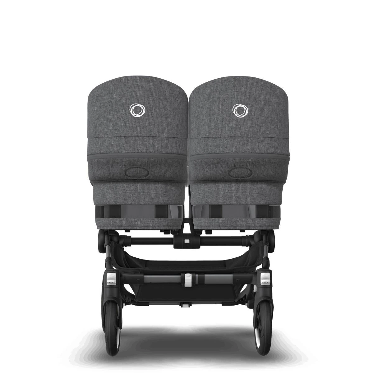 Bugaboo Donkey 5 Twin Graphite - Grey Melange - Grey Melange 5 Bugaboo Donkey 5 Twin Graphite - Grey Melange - Grey Melange - Afbeelding 3